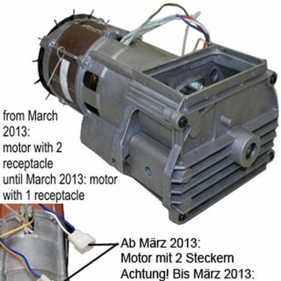 Atika Ersatzteil | Motor Mit Getriebe 2500W F R Gartenh Cksler Alf 2600 Hot